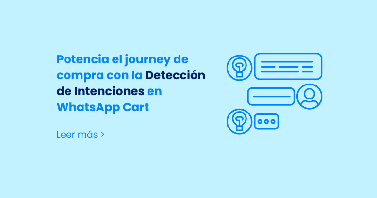 Simplifica el journey de compra con la Detección de intenciones