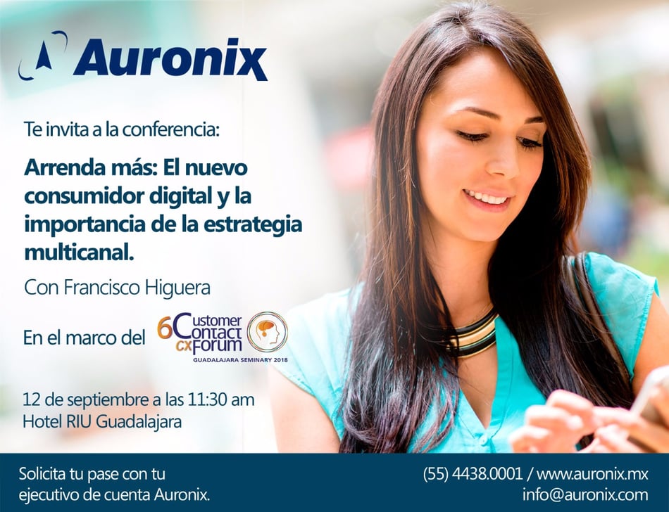 Auronix te invita al caso de éxito: Arrenda más, el consumidor digital y la importancia de una estrategia multicanal